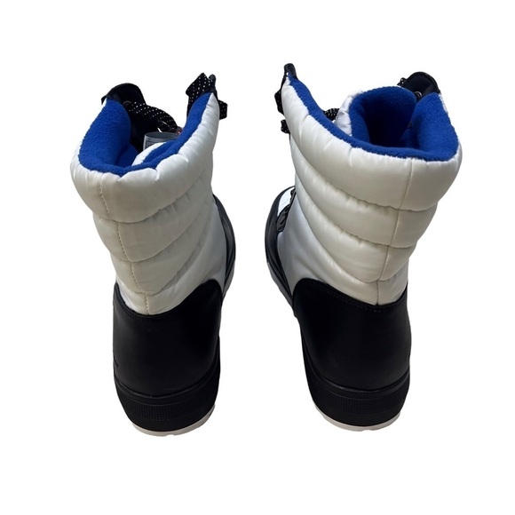 Cougar Wahoo Waterproof Lave Up Boot White Black Size 11 Insulated Winter Boot - Picture 5 of 14